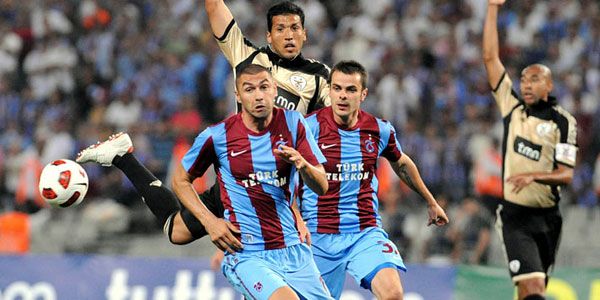 Trabzonspor Şampiyonlar Ligi'ne veda etti Trabzonspor Şampiyonlar Ligi'ne veda etti